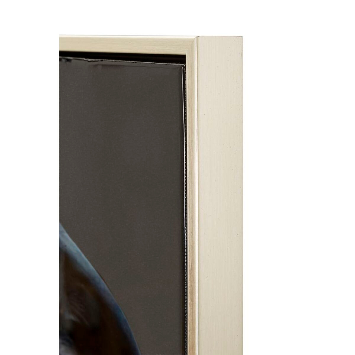 DIPINTO SU TELA LACCATO EDVY C/CORNICE CM 53X3X73