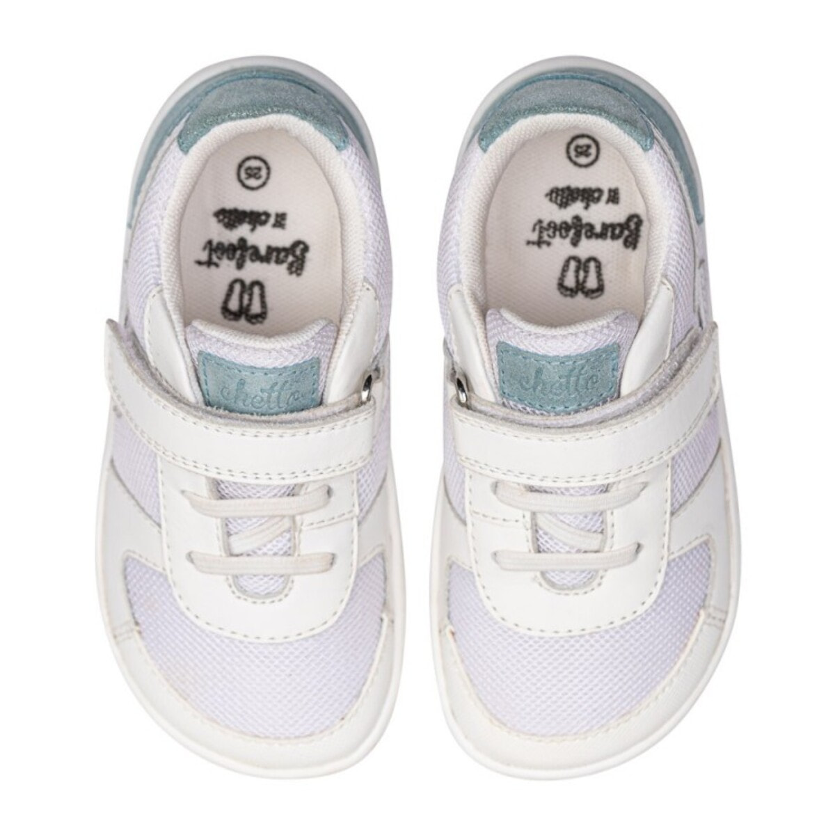 DEPORTIVO RAYO BAREFOOT BLANCO/AZUL CIELO – SUAVIDAD Y COMODIDAD