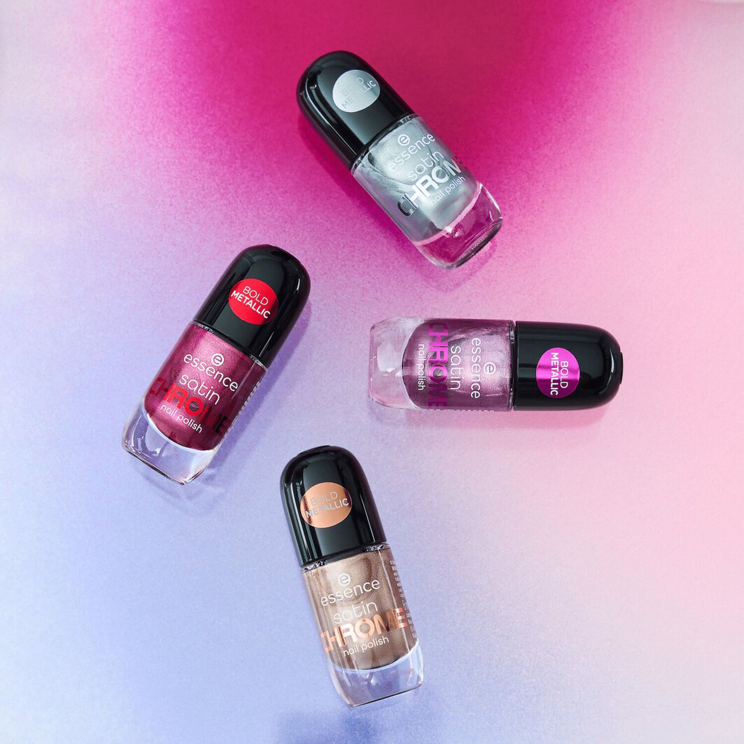 Satin Chrome Nail Polish - Vernis à Ongles Métallisé