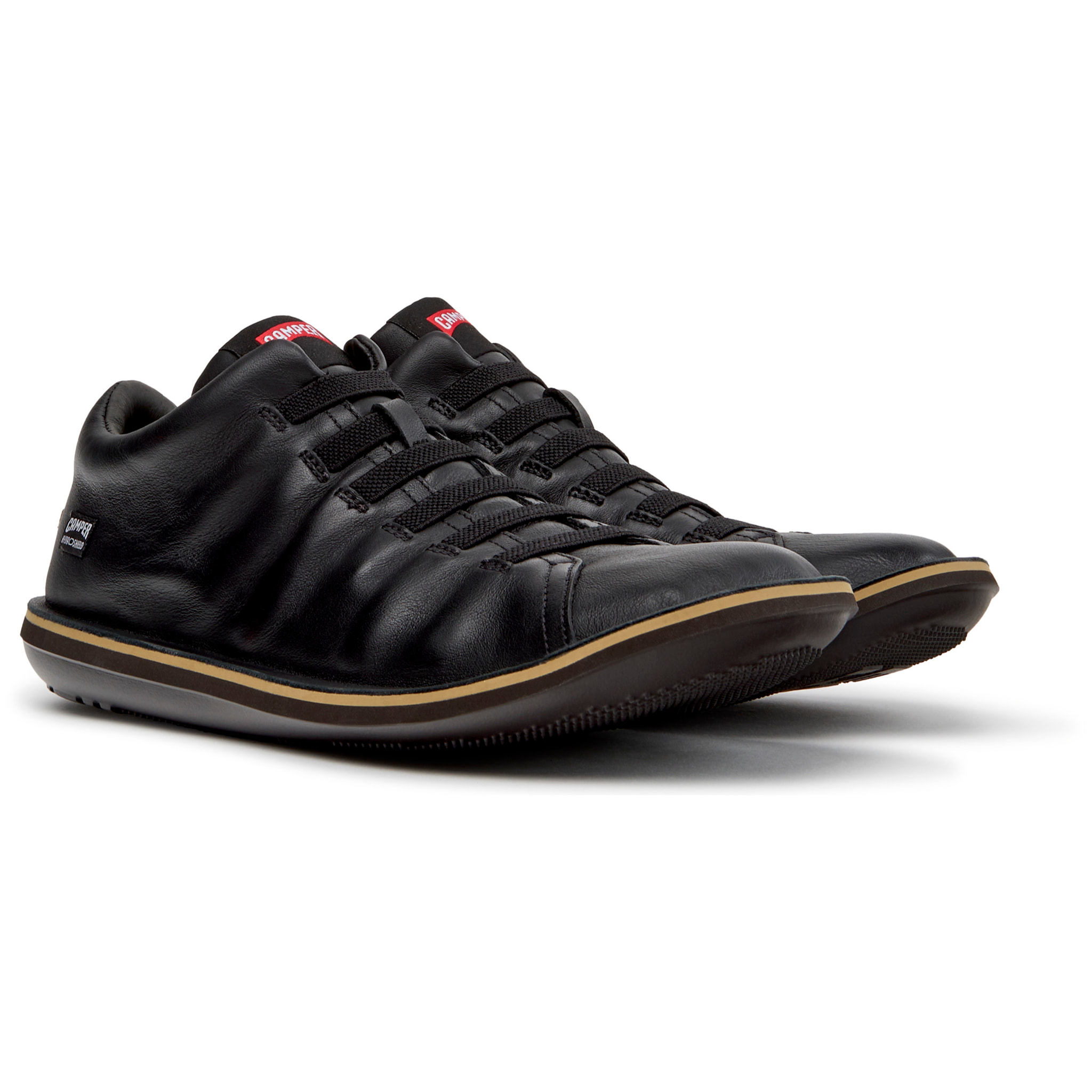 Zapatillas - CAMPER Beetle - Negro - Piel lisa