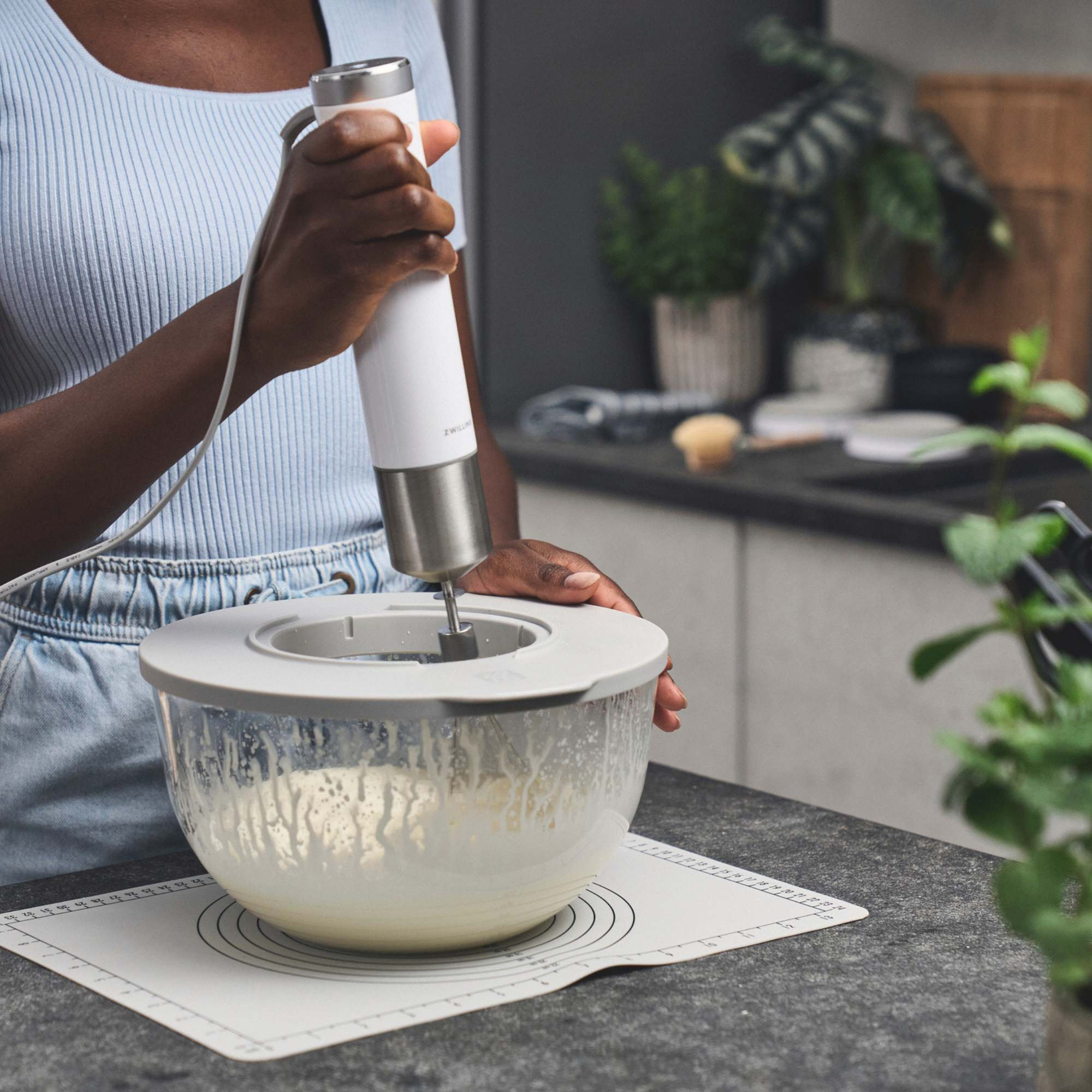 Bol sous vide L / 24 cm, Verre, Transparent