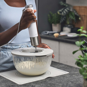 Bol sous vide L / 24 cm, Verre, Transparent