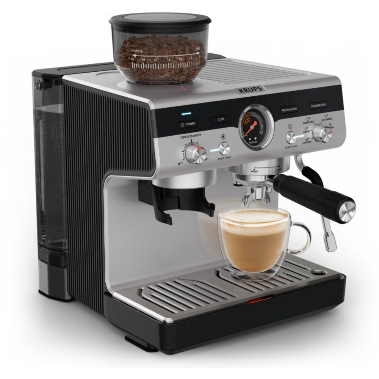 Machine à expresso KRUPS XP804T10 PRECISION
