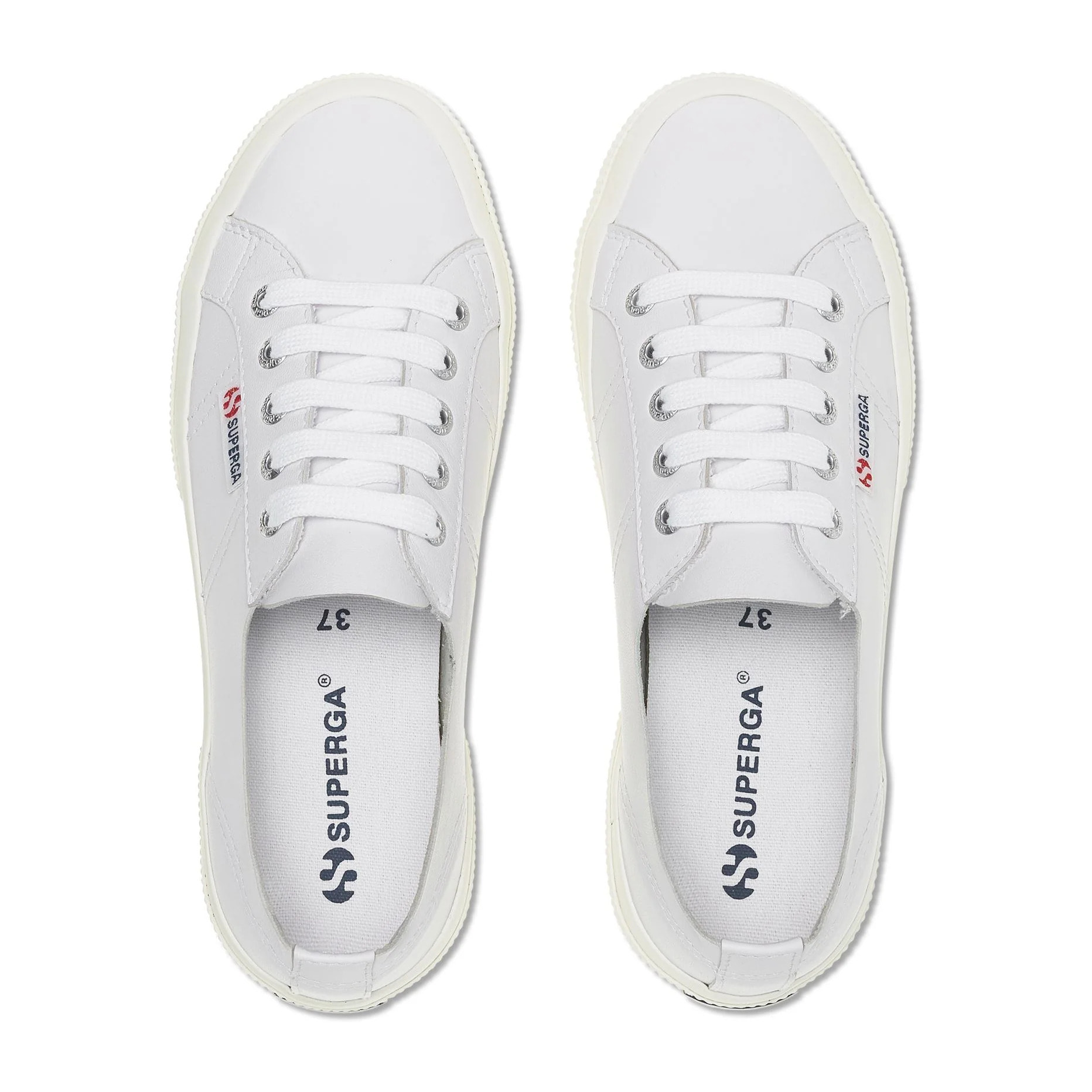 Le Superga Donna Grigio 2750 UNLINED NAPPA