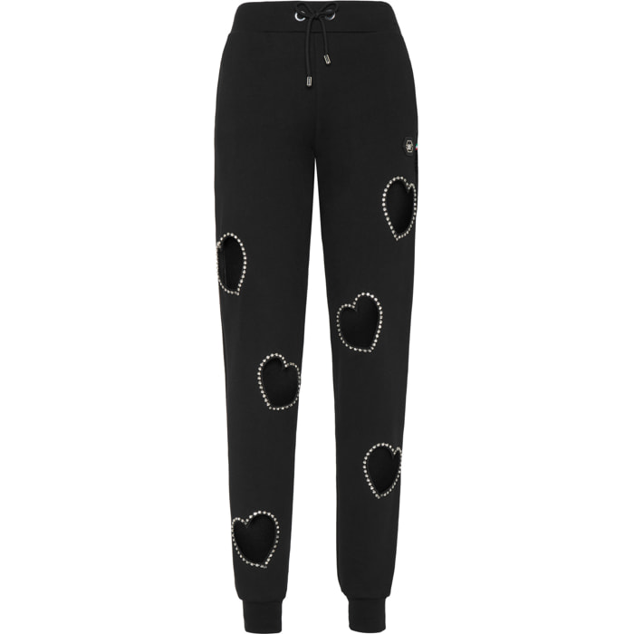 PHILIPP PLEIN Pantaloni da jogging HEART
