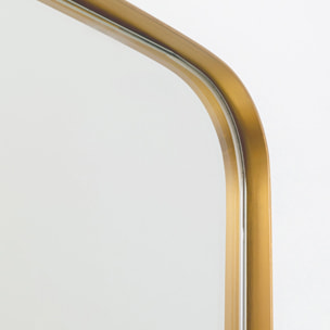 Miroir Simply 90x60cm laiton Kare Design