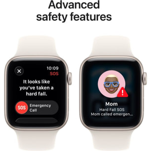 Montre connectée APPLE WATCH SE 3 44mm Lumière Stellaire M/L Cellular