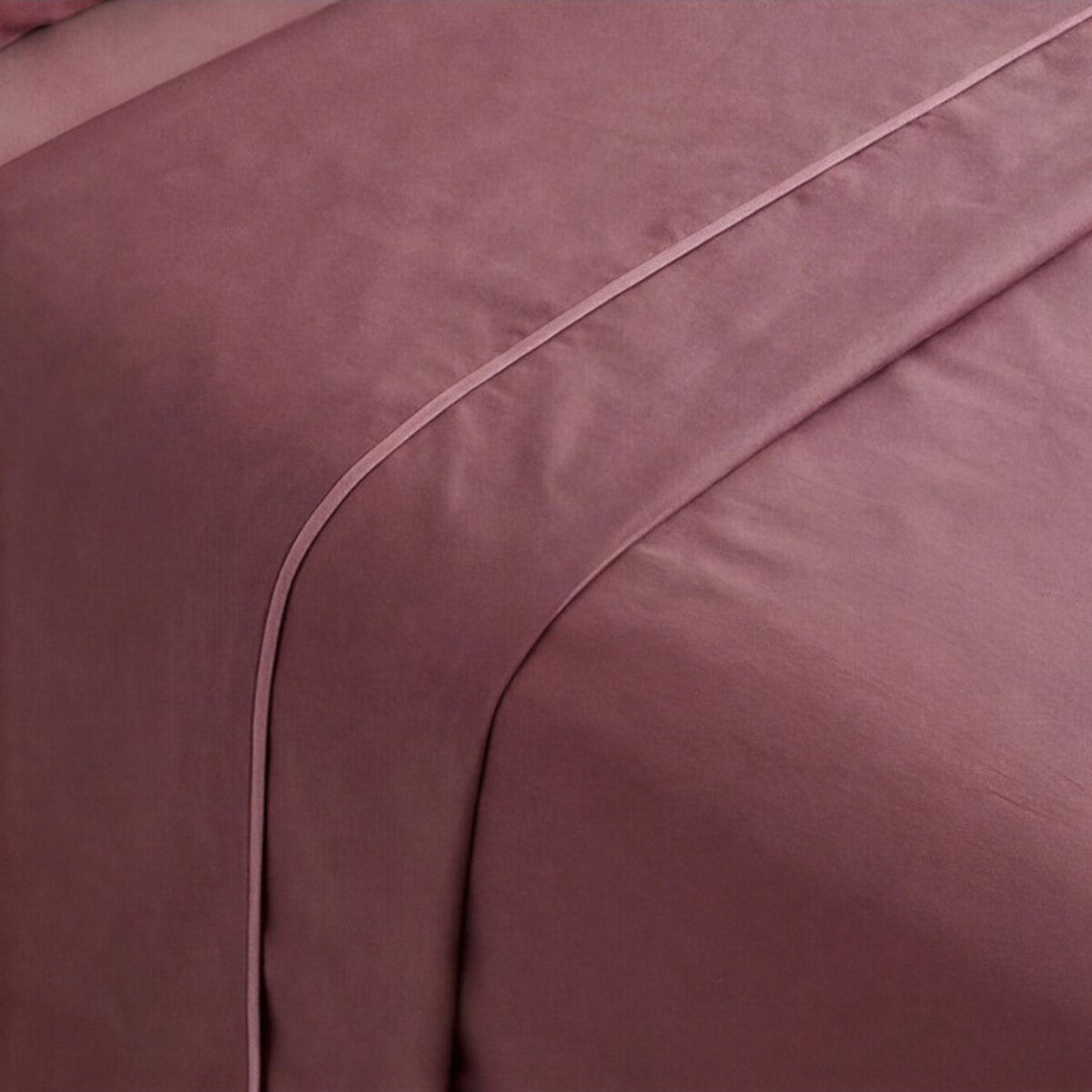 Completo lenzuola matrimoniale in cotone bicolore morbido e traspirante, set letto con lenzuolo sopra, sotto con angoli e 2 federe, design elegante con piping a contrasto, tessuto leggero e resistente 116 gsm, certificato OEKO-TEX, comfort quotidiano