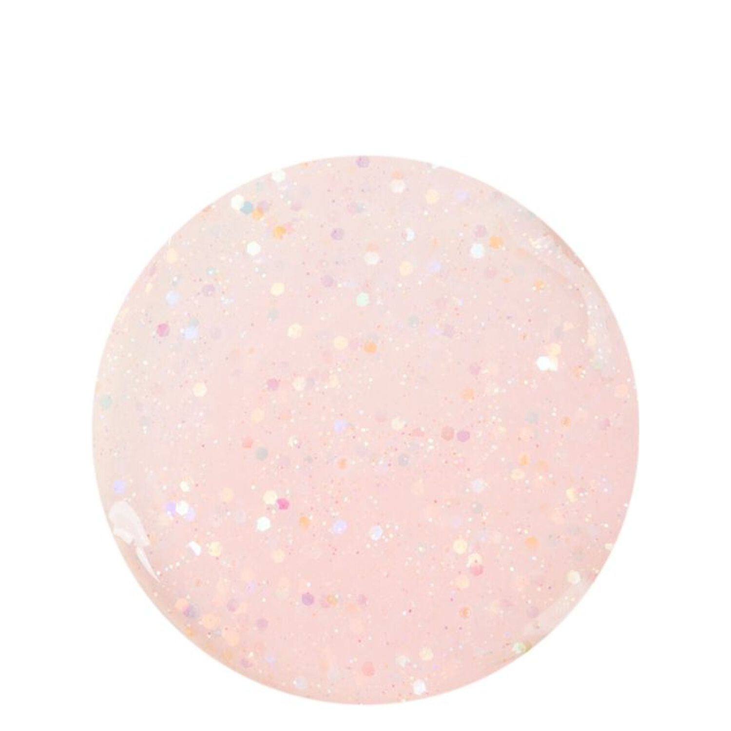 Polly - Vernis Enfant Formulé à Base d'Eau - Rose Transparent Paillettes 8 ml