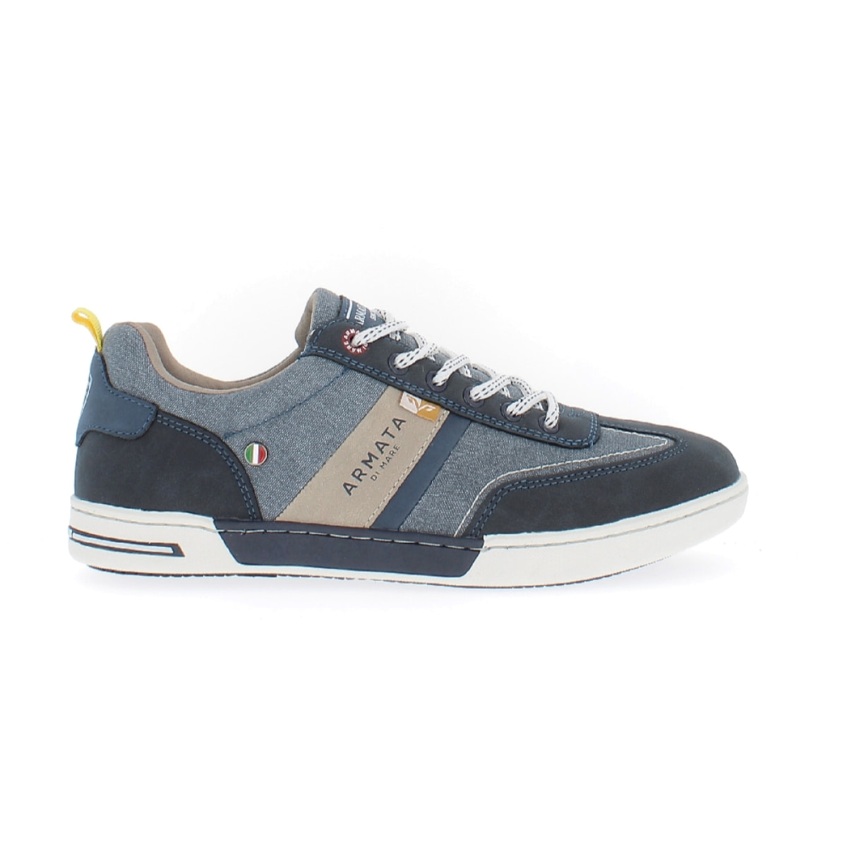 Armata di Mare Scarpe Uomo Sneakers Casual Stringate con Soletta Rimovibile in Memory Foam AMU SS23M309 Navy
