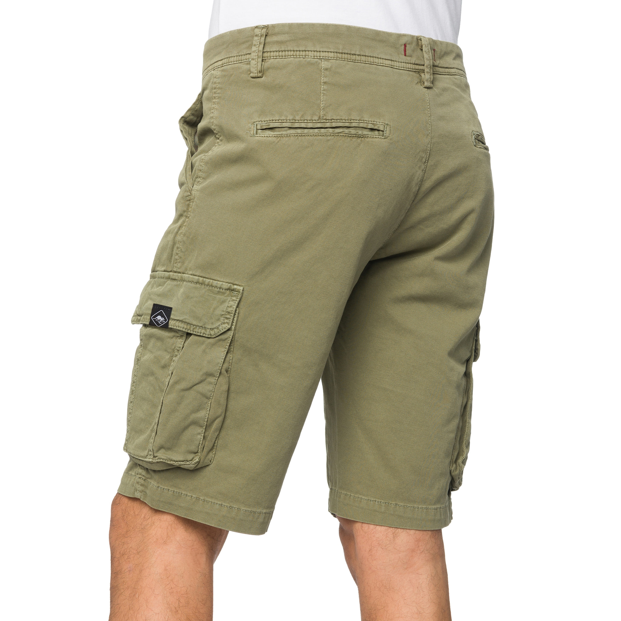 Bermuda Hot Buttered Contiki Verde militare