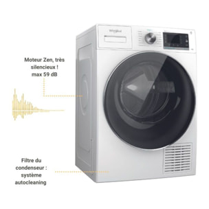 Sèche linge pompe à chaleur WHIRLPOOL W7D93WRFR