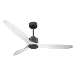 Ventilateur de plafond Réversible  Thermostat Wifi Moteur à courant continu Toits en pente Télécommande Hypersilence Mémoire