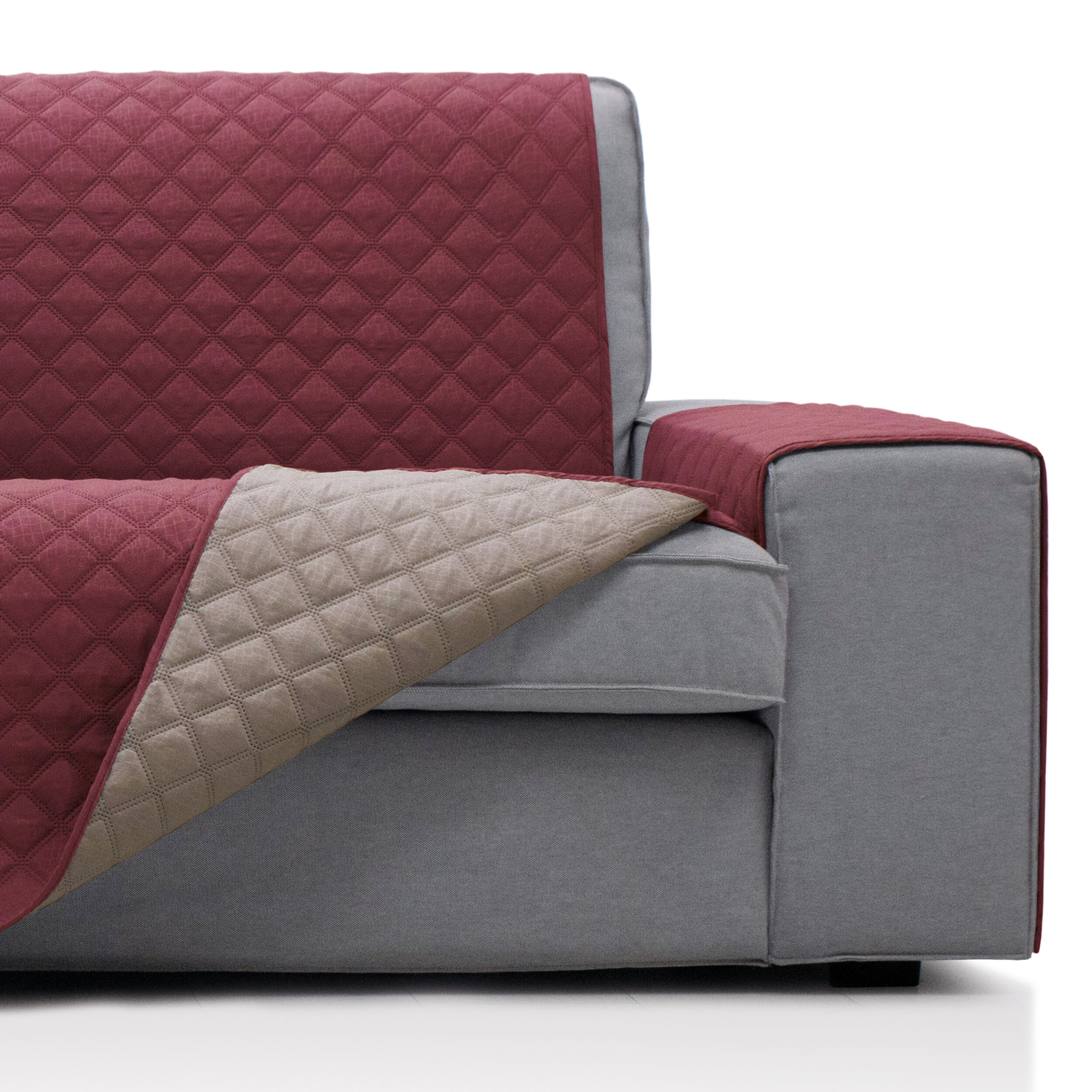 Cubre Sofá ACOLCHADO REVERSIBLE modelo JENNY