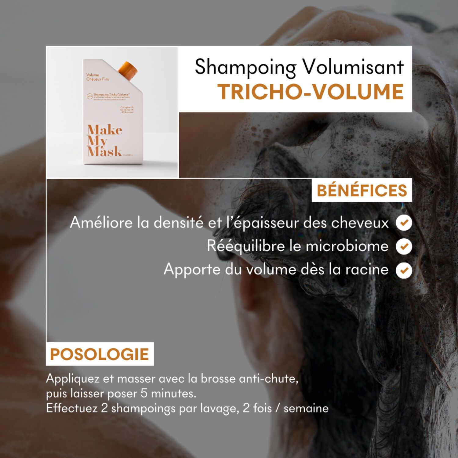 PH5 Tricho-Volume  - Shampoing Volume 180 ml