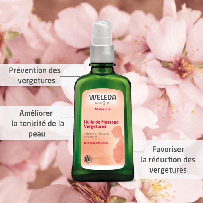 WELEDA - Huile de Massage Vergetures - 100 ml