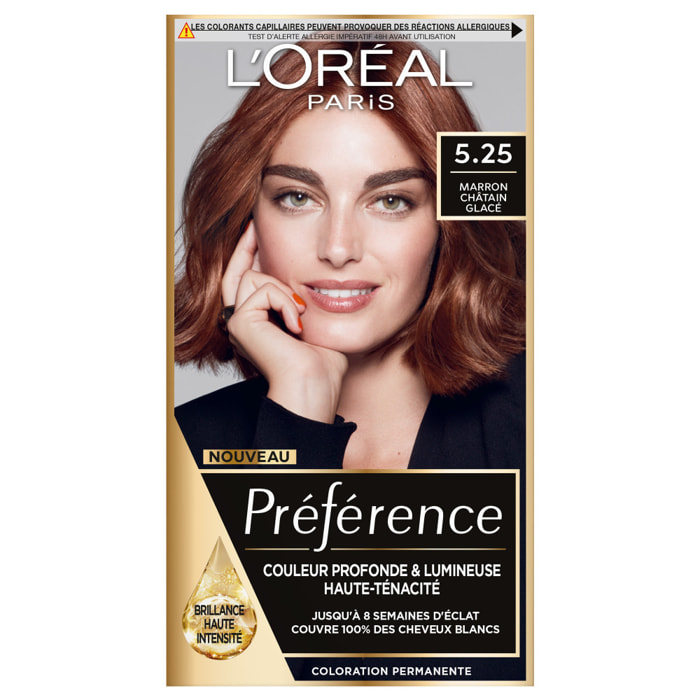 L'Oréal Paris Préférence Coloration 5.25 Antigua Châtain glacé