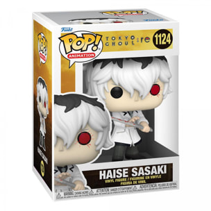 Tokyo Ghoul Pop! Animation Vinile Figura Ken Kaneki In White Outfit 9 Cm Funko