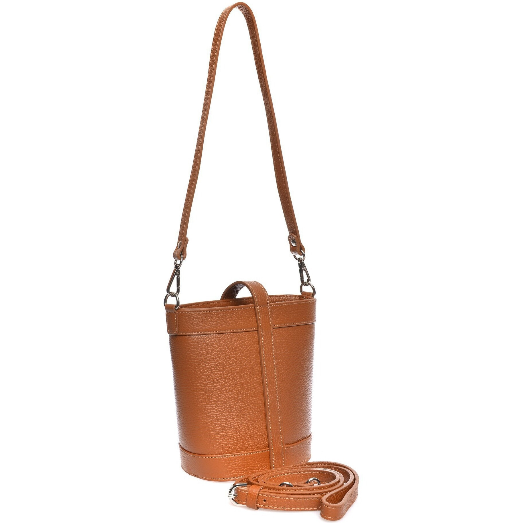 Borsa a tracolla Anna Luchini Cammello