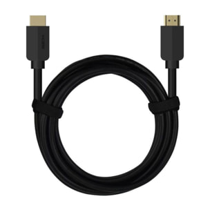 Câble HDMI ESSENTIELB 2.0/18Gbps 1M Noir