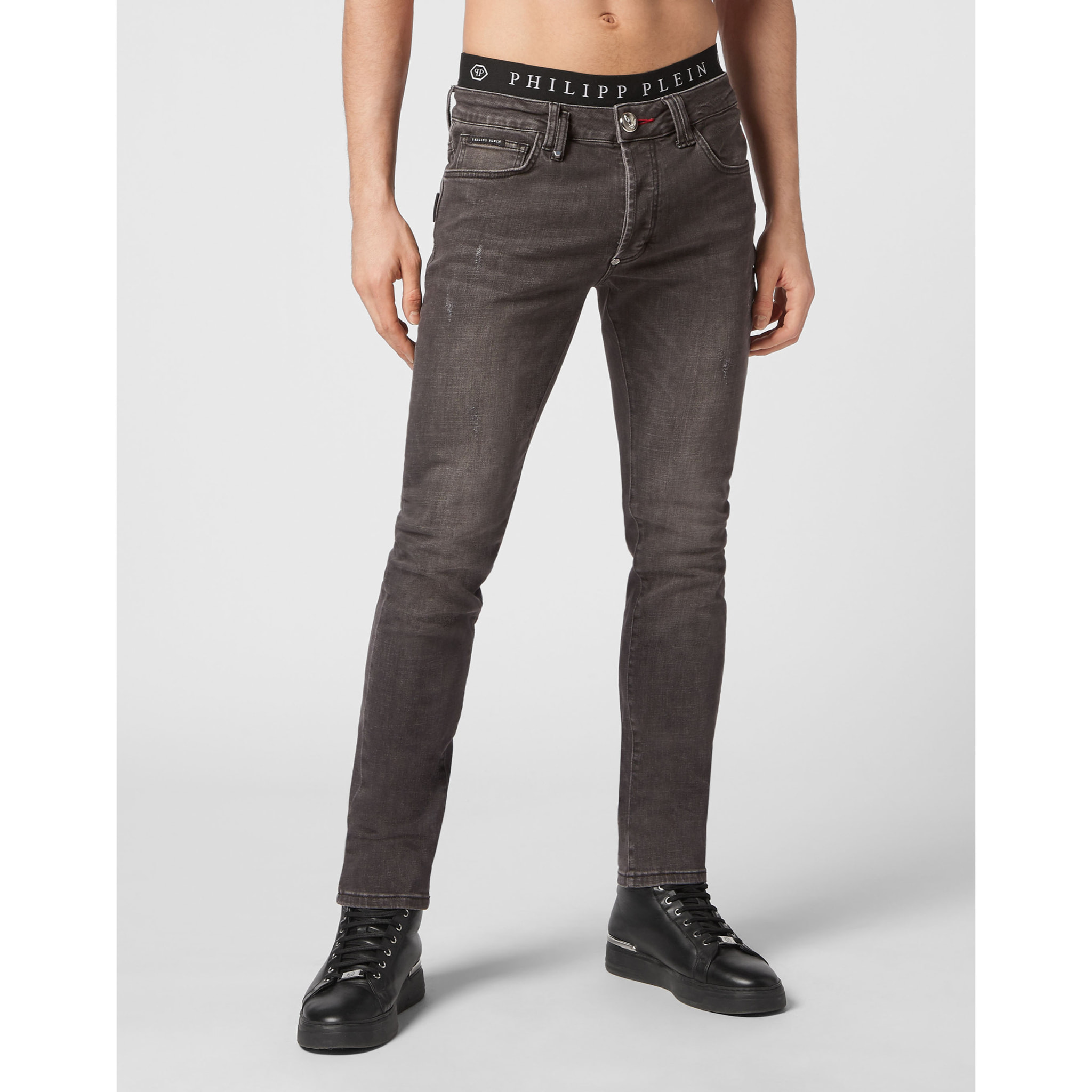 PHILIPP PLEIN Jeans Taglio super dritto BASIC
