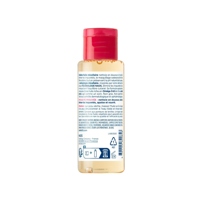 Crealine - Huile Micellaire Nettoyante Démaquillante Apaisante 50ml