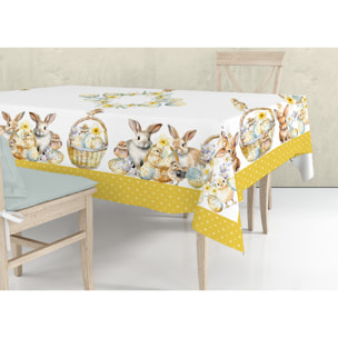 Tovaglia Cucina 100% Cotone Digitale Disegno Pulcino