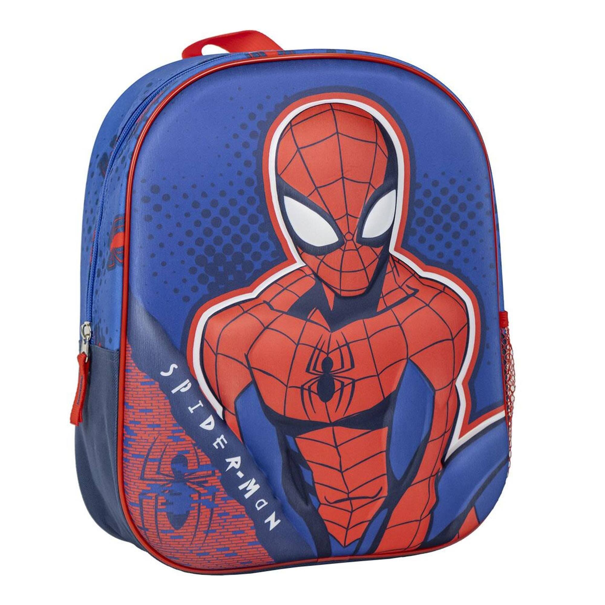 Mochila infantil 3d spiderman