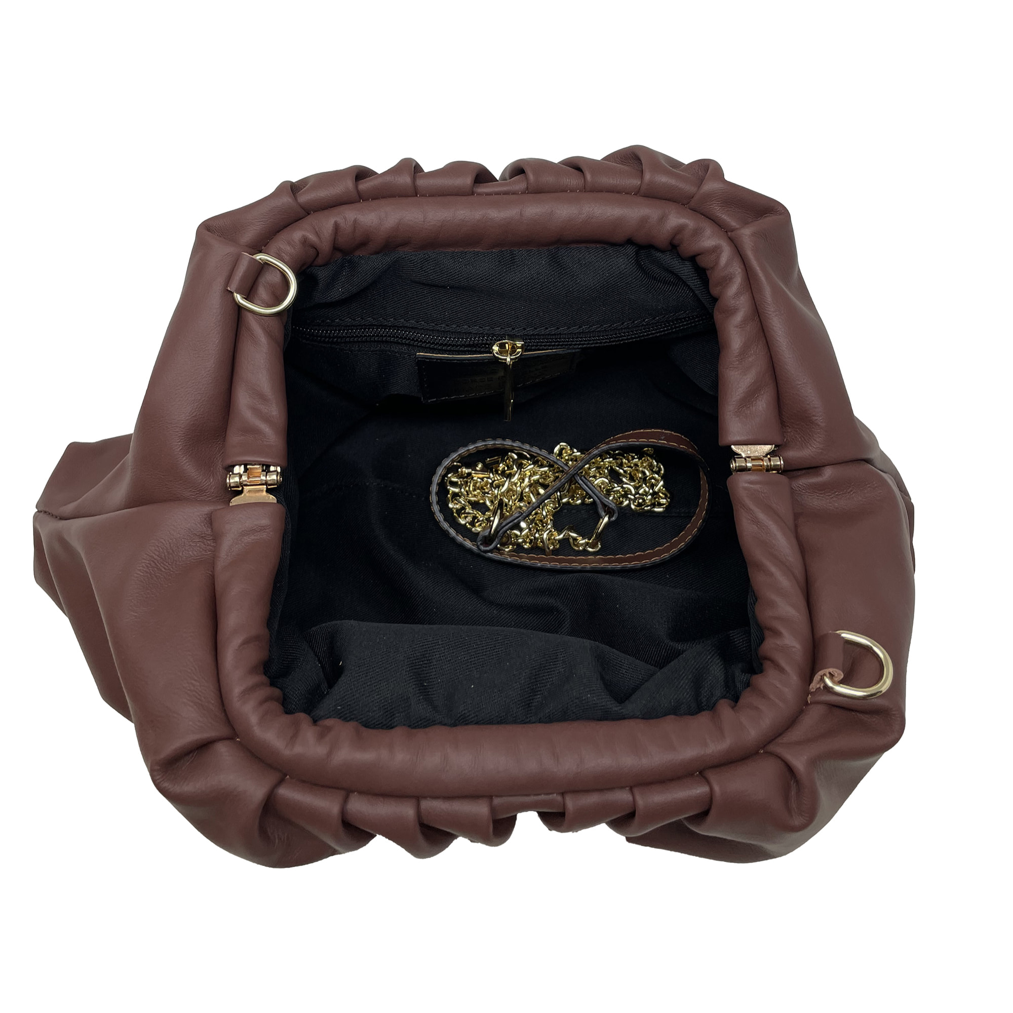 Borsa Clutch in Vera Pelle Made in Italy