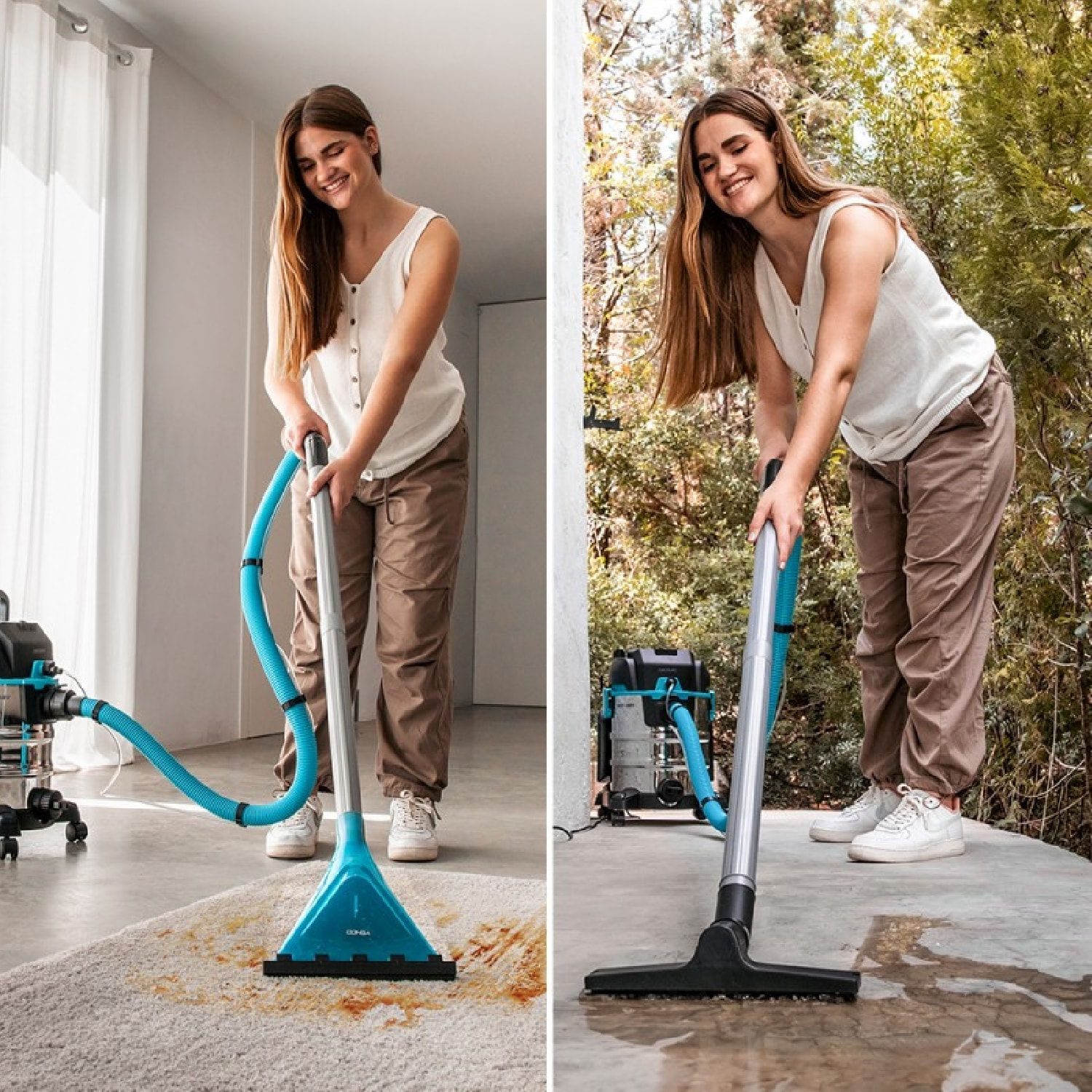 Aspirateur-traîneau Conga Wet&Dry 20000 CarpetPro Cecotec