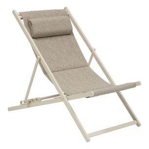 Chilienne de jardin empilable pliable Lunivia argile