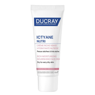Ictyane Nutri - Crème Riche Visage Hydratante Nutritive 40 ml