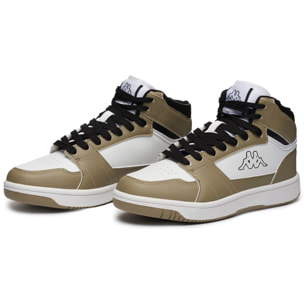 Kappa - Sneakers Hombre Mujer Beige - Logo Basil Md