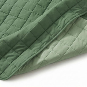 Copriletto matrimoniale estivo leggero double face 260x260 cm, trapunta estiva traspirante e morbida, coperta primaverile elegante e moderna, design reversibile per doppio stile, ideale per stagione calda, resistente e facile da lavare