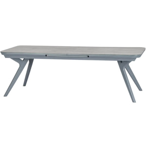 Table de jardin extensible Pulpy Gris quartz