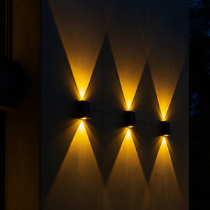 2 Applique solaire sensor BRIO 100LM