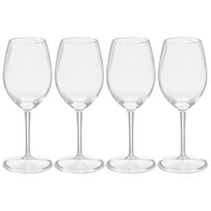 Set 4 copas cóctel de 330ml acrilico
