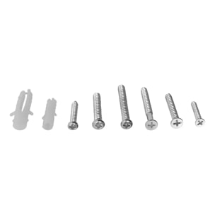 Kit de visserie argent