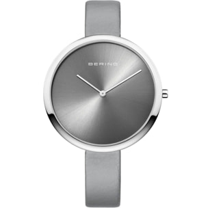 Reloj Bering 12240-609 Mujer Analogico Cuarzo con Correa de Cuero