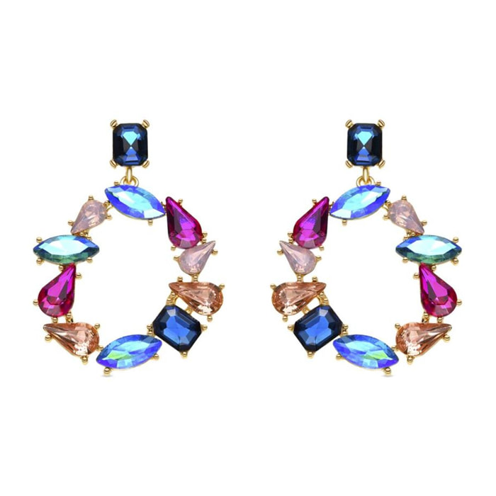 Pendientes Lux by Lux acabados oro 18k