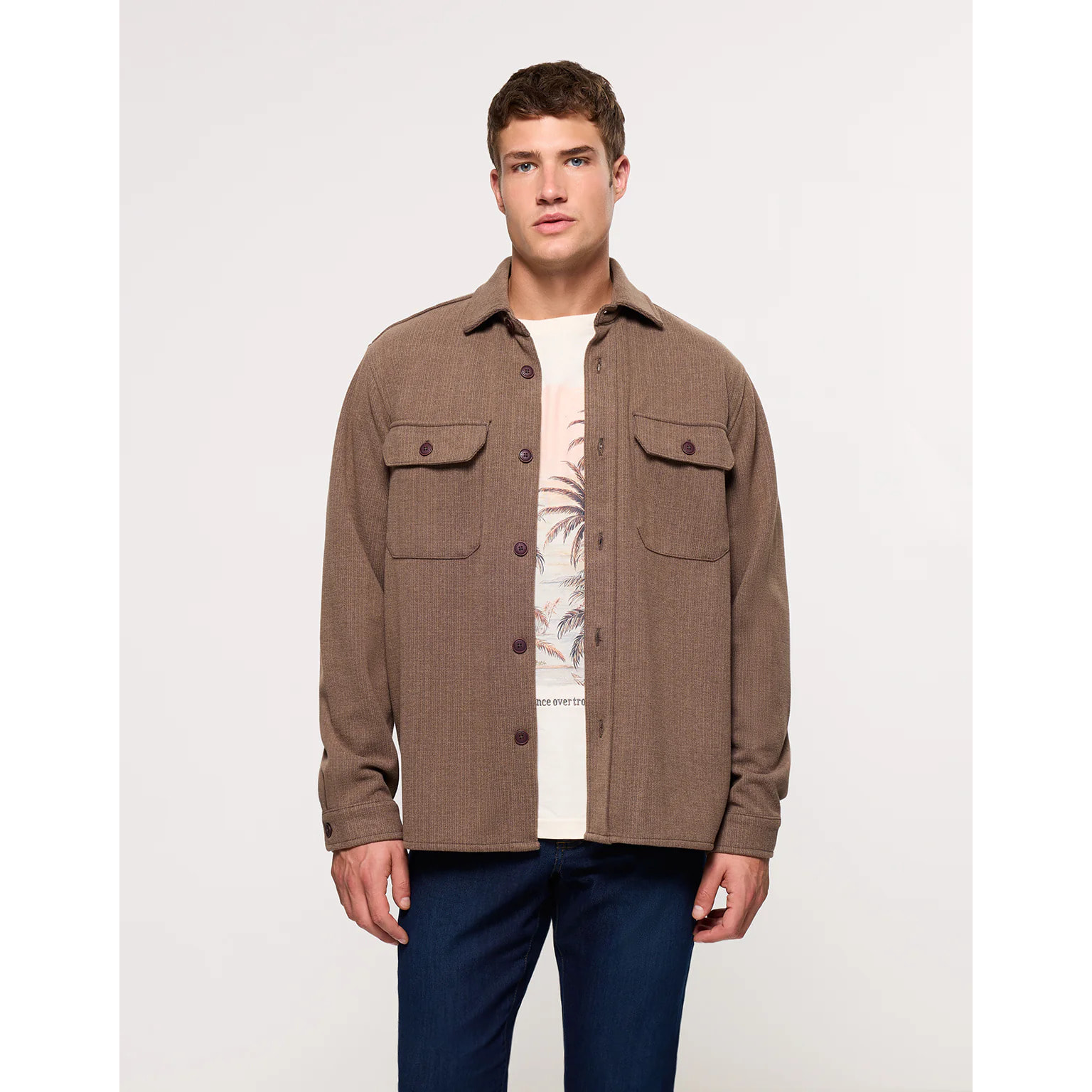 Sobrecamisa Marrón - Tenton