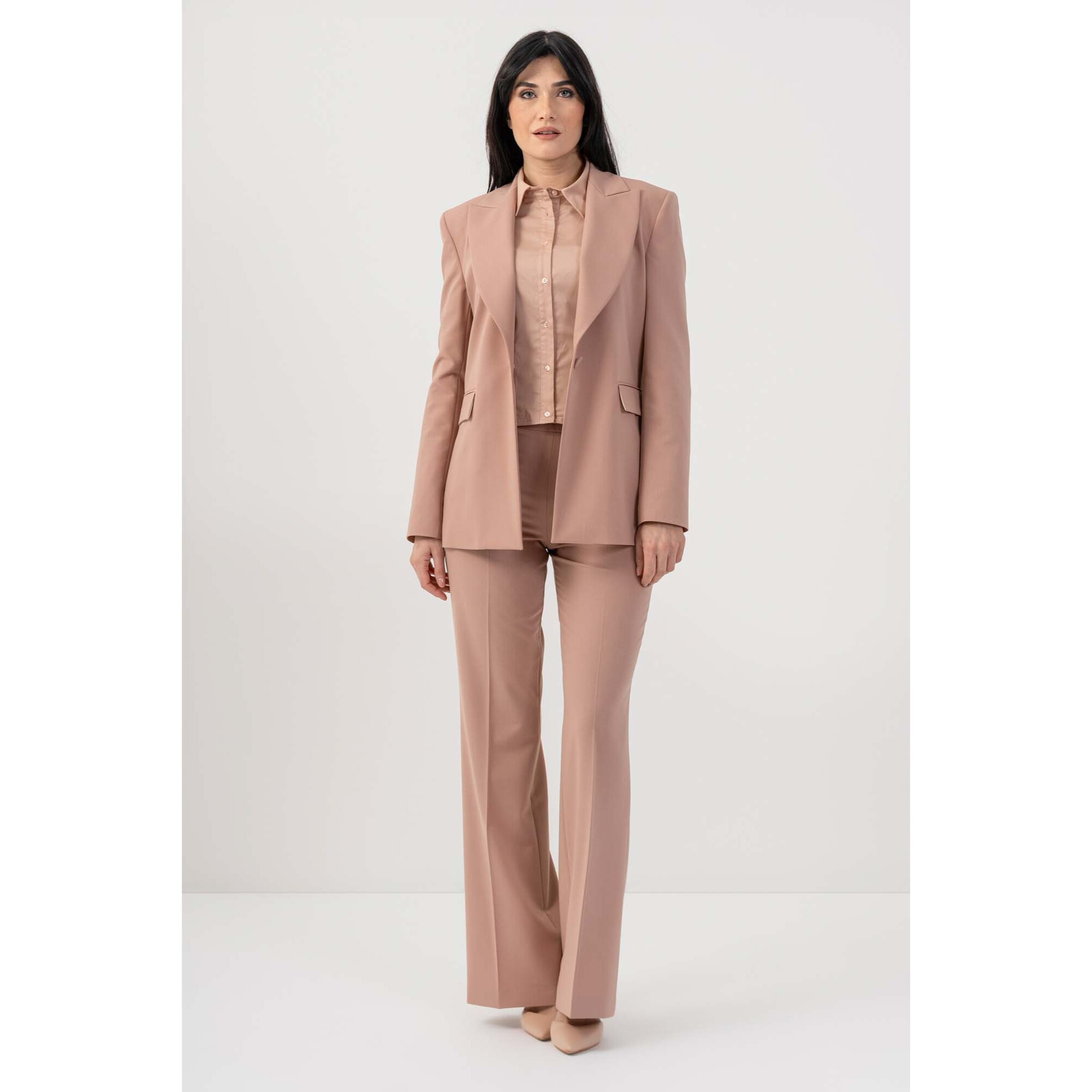 Kocca - Camicia taglio cropped Donna, Tinta unita