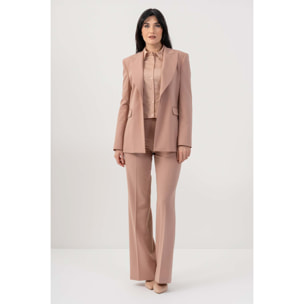 Kocca - Camicia taglio cropped Donna, Tinta unita