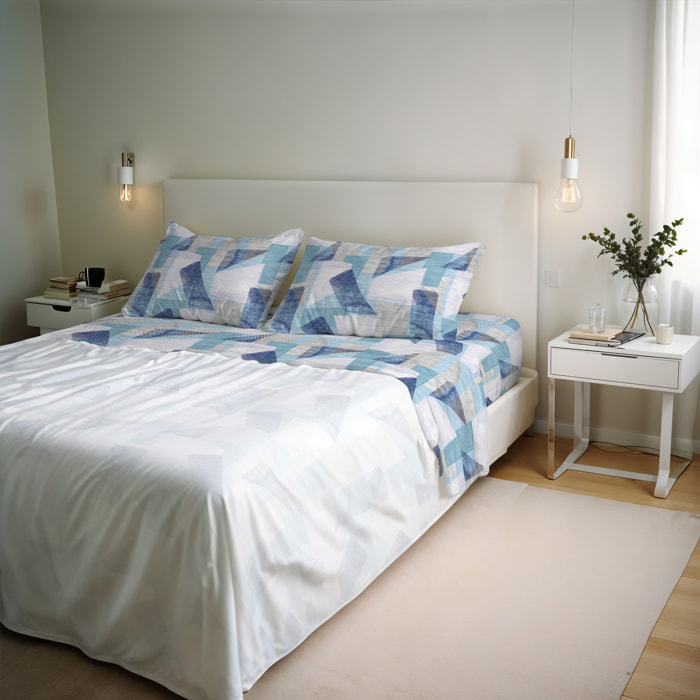 COMPLETO LETTO RIVER MATRIMONIALE MILK