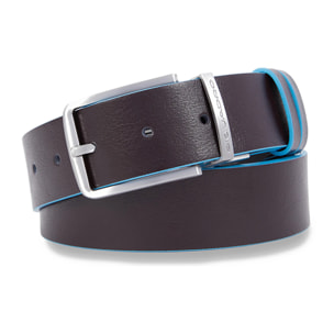 Piquadro Reversibile men’s belt with prong buckle