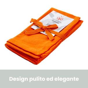 Intrecci – Set 6 tovaglioli in puro cotone 40x40 cm