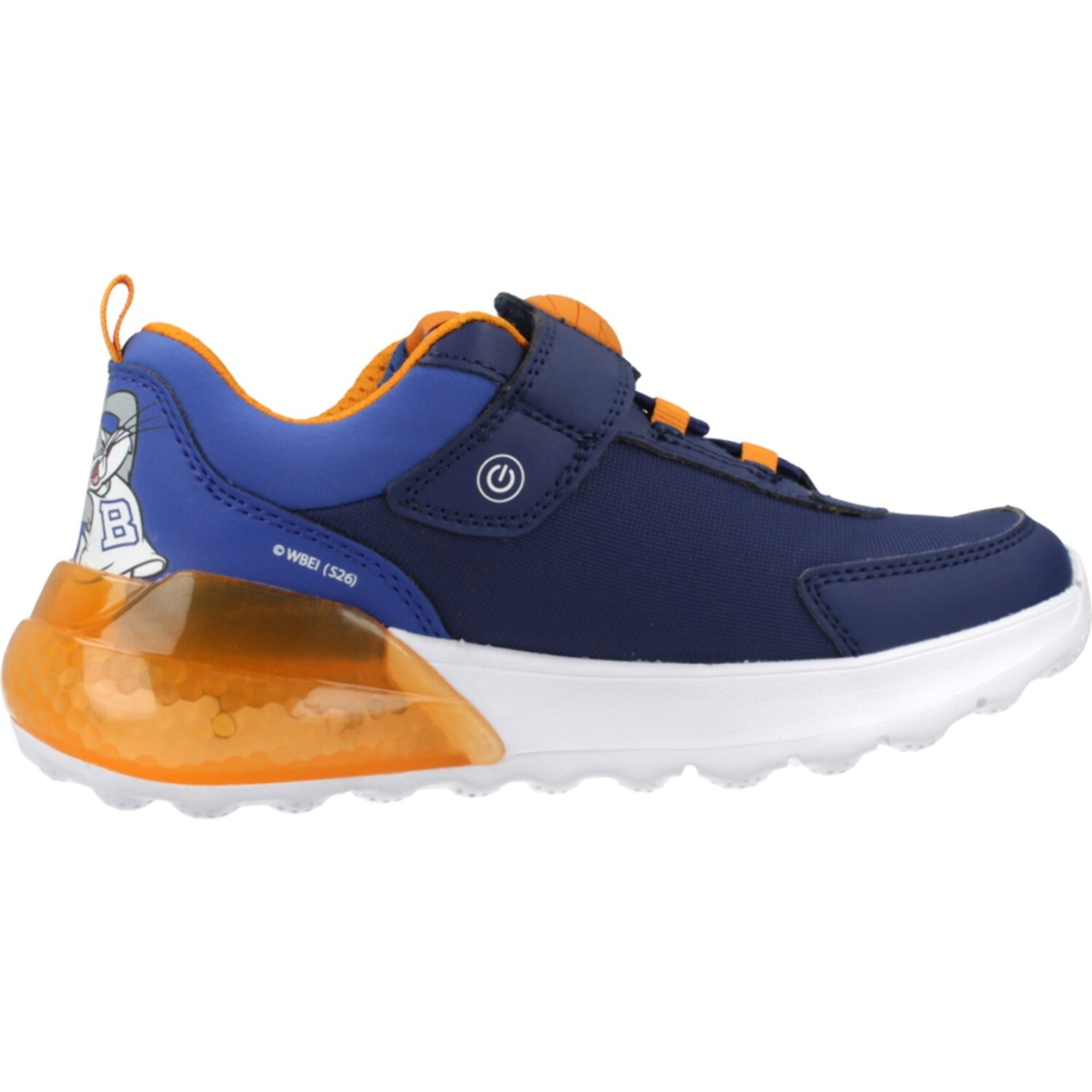 Zapatillas Niño de la marca GEOX  modelo J ACTIVART ILLUMINUS AZUL