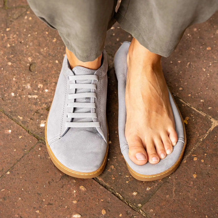 Zapatos N5910L NOBUCK LAVADO CREAM/ ORIGEN color Cream