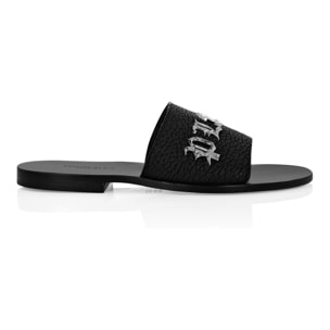 PHILIPP PLEIN Sandals Flat GOTHIC PLEIN