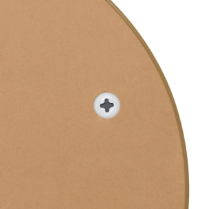 Miroir "Alice" métal doré D76cm